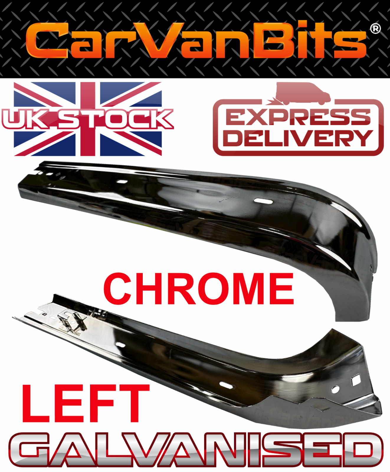 FOR BMW 3 E30 2/4 DOOR 82-88 REAR BUMPER CORNER SILL REPAIR CHROME MOLDING PANEL