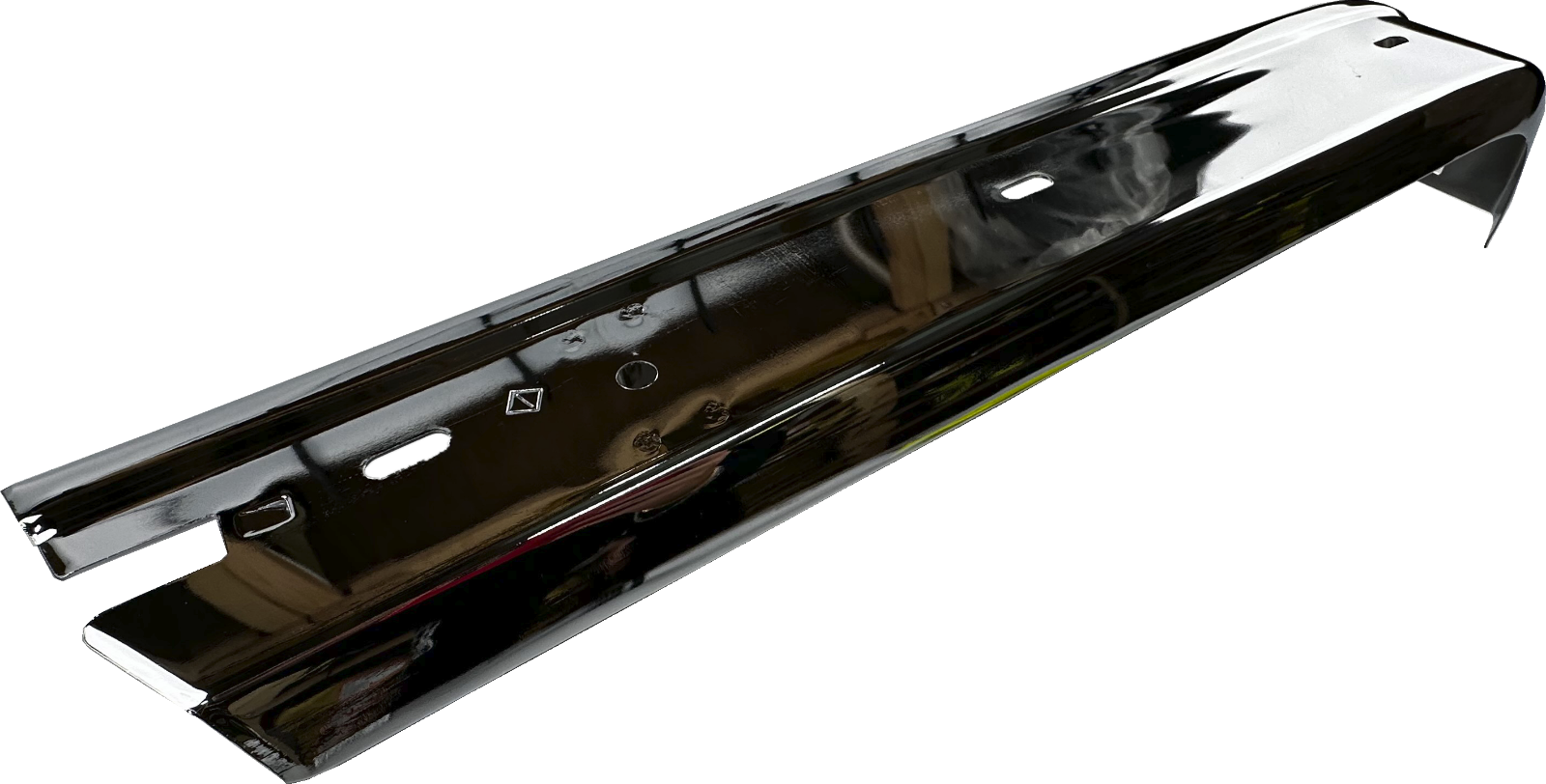 FOR BMW 3 E30 2/4 DOOR 82-88 REAR BUMPER CORNER SILL REPAIR CHROME MOLDING PANEL