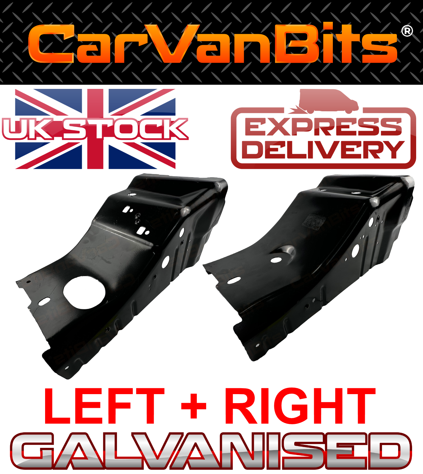 FOR FORD TRANSIT MK6 MK7 00-13 FRONT INNER WING WHEEL HOUSE REPAIR PANEL SILL X2