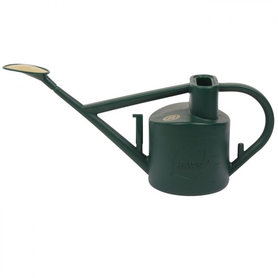 Haws Green Plastic Practican Garden Watering Can with Rose Attachment 6