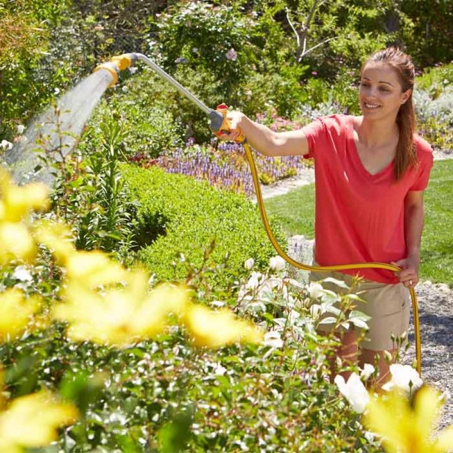 Hozelock 2697 Long Reach Lance Garden Hose Spray Gun Plus 90cm