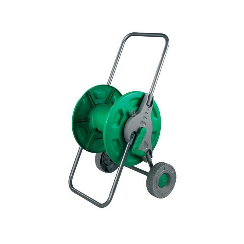 60m Garden Hose Pipe Reel Storage Trolley with Wheels 5013478561589 eBay