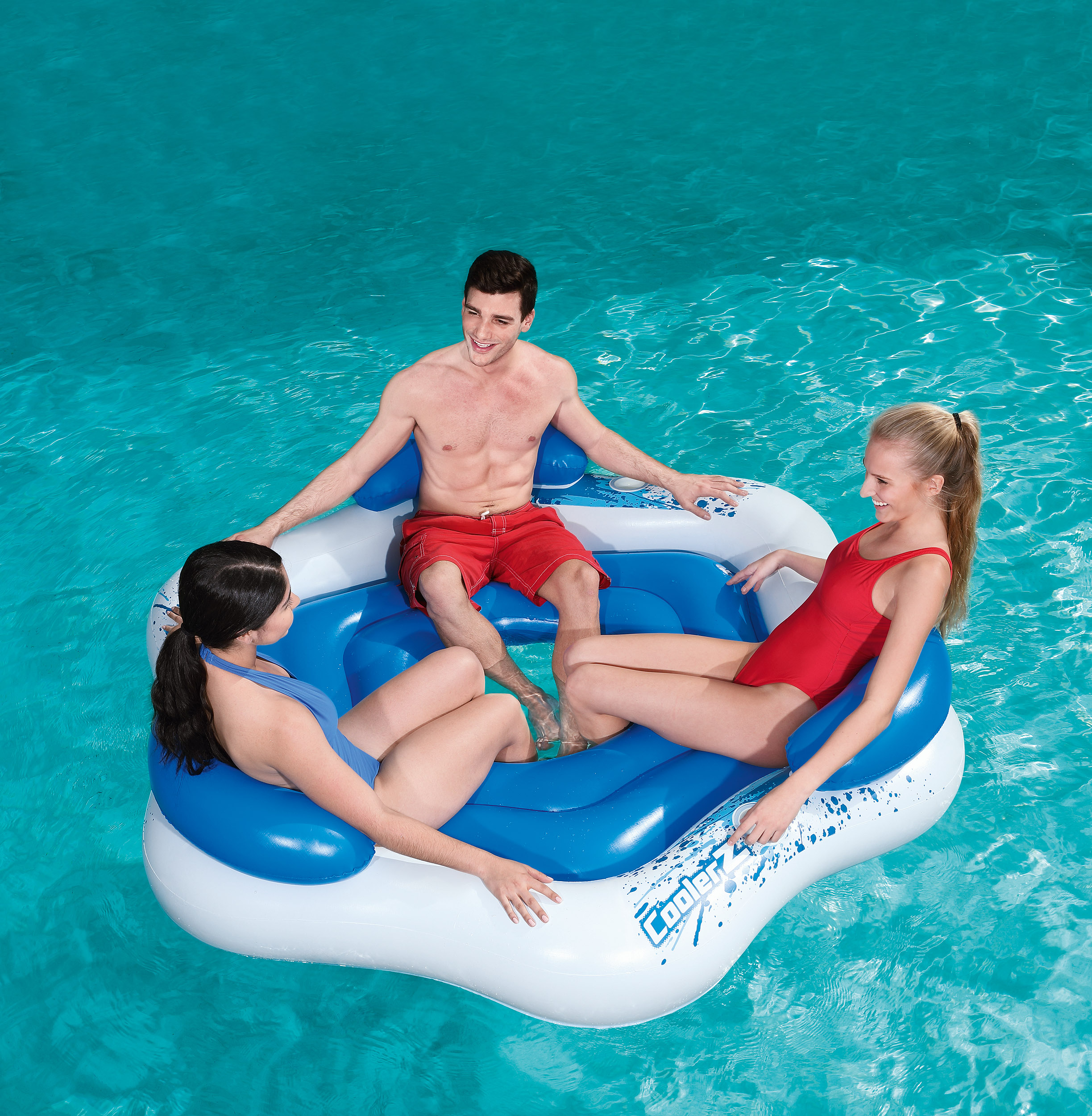 swim ring with handles