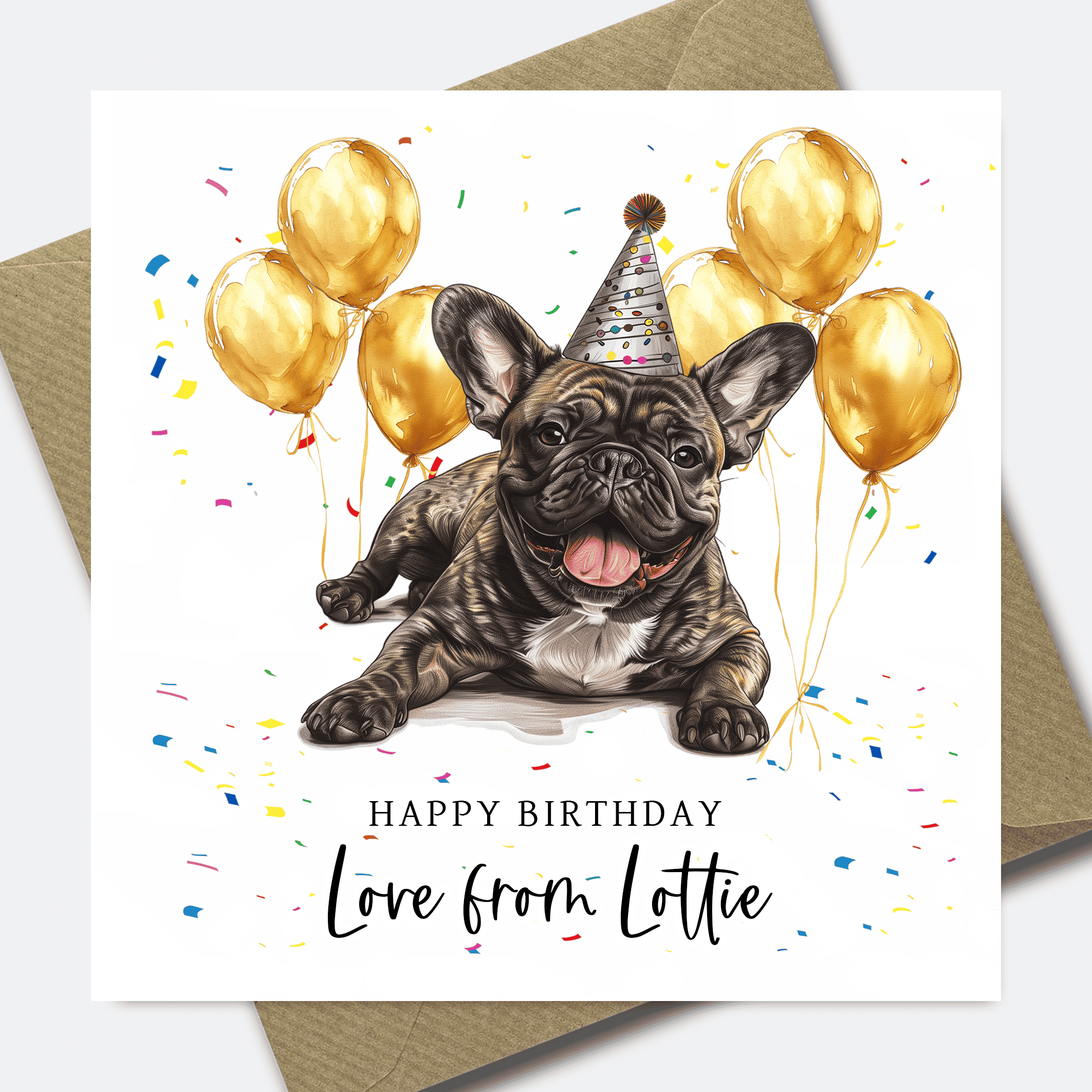 Dog Birthday Card - Personalised Dog card for Dad or Mum - him her son daughter - Picture 22 of 41