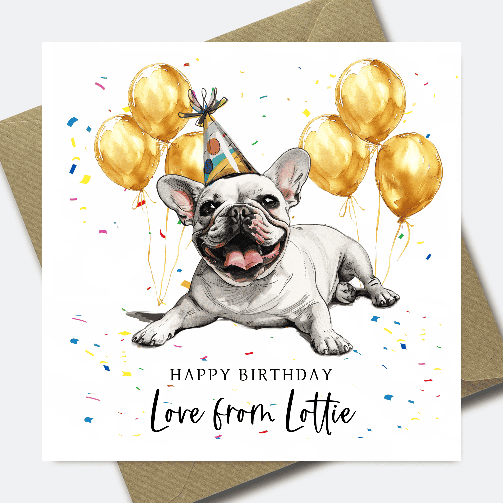 Dog Birthday Card - Personalised Dog card for Dad or Mum - him her son daughter - Picture 24 of 41