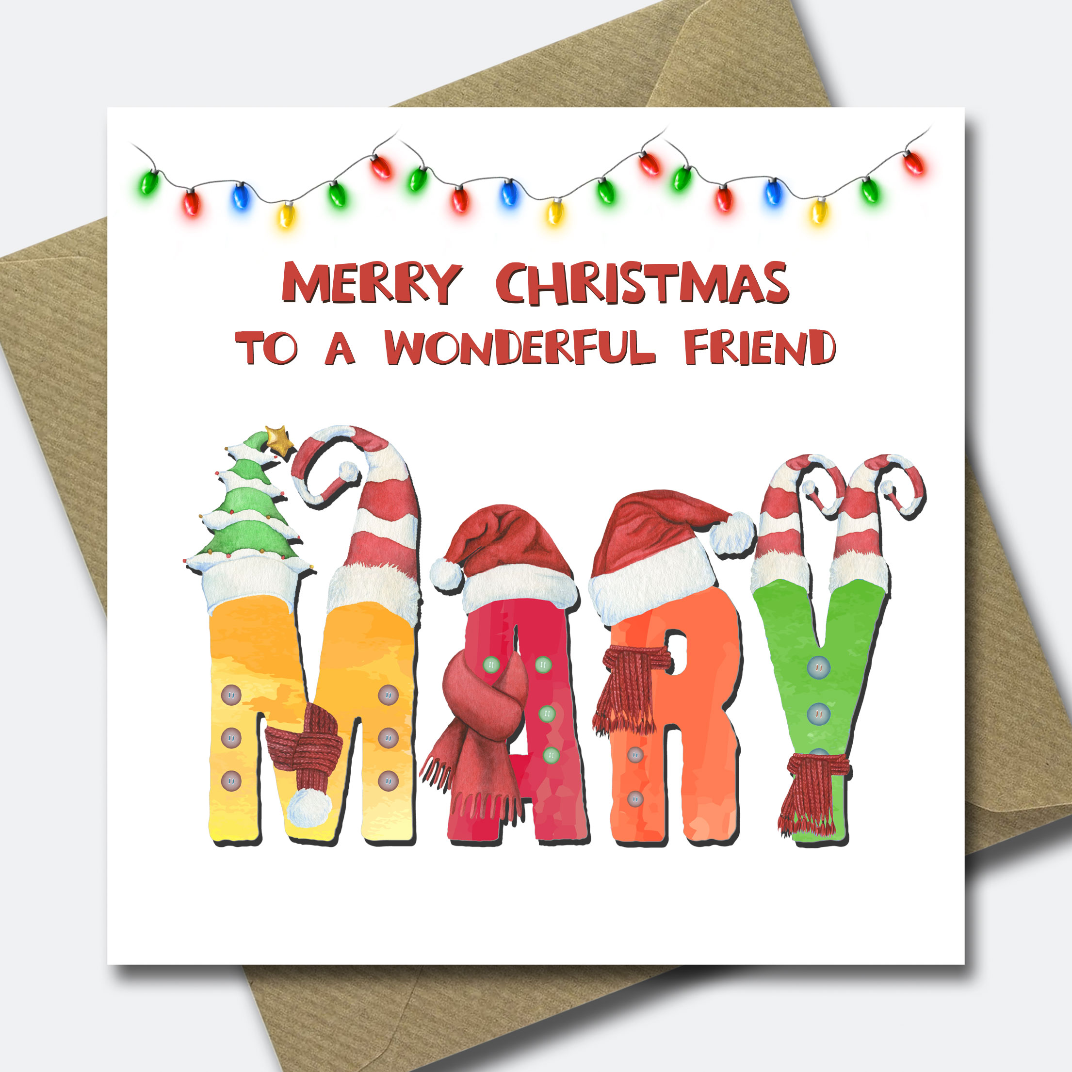 Personalised Christmas Card for Grandson Granddaughter Child Niece Nephew Son - Picture 12 of 33