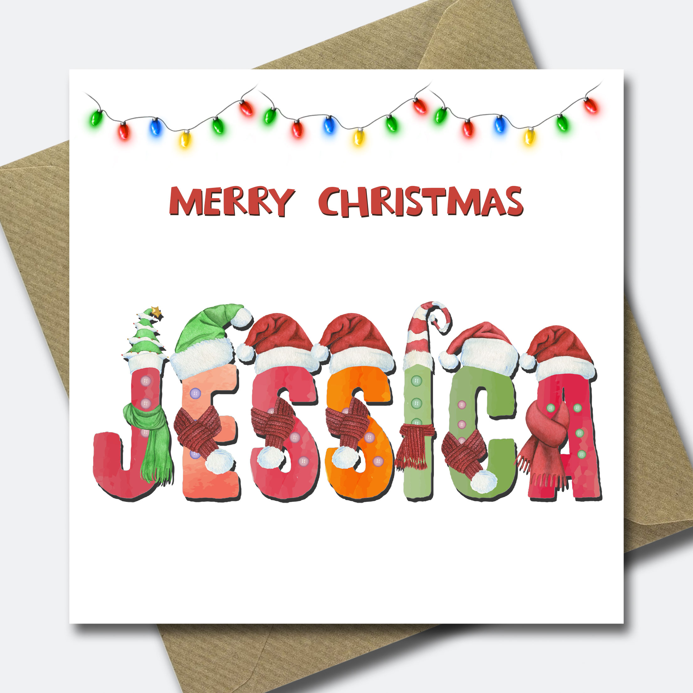Personalised Christmas Card for Grandson Granddaughter Child Niece Nephew Son - Picture 32 of 33