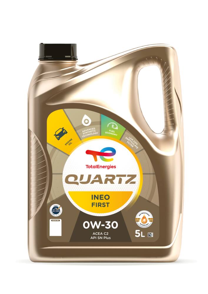 TotalEnergies Quartz Ineo First 0W-30 0w30 Advanced Synthetic Engine Oil