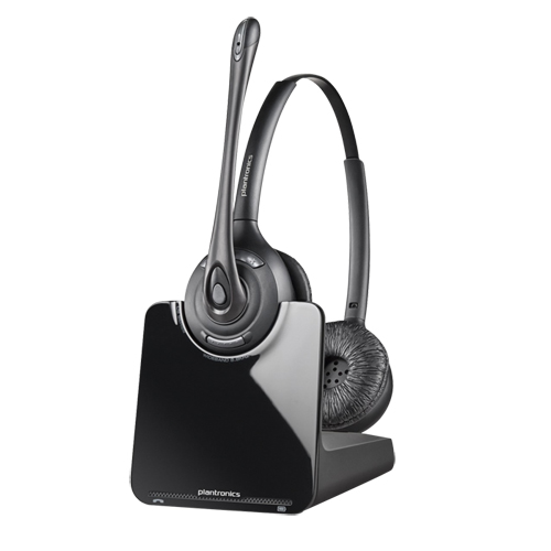 Plantronics CS520 C052A Headset w/base & PSU I 1 YEAR WARRANTY I FREE ...