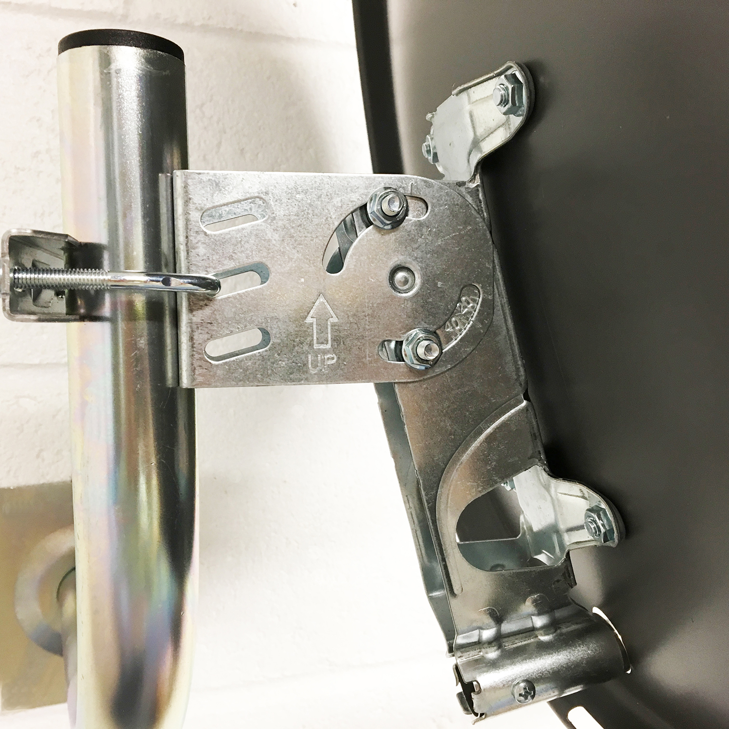 Satgear Zone 2 60cm Satellite Dish Kit designed for wall or pole