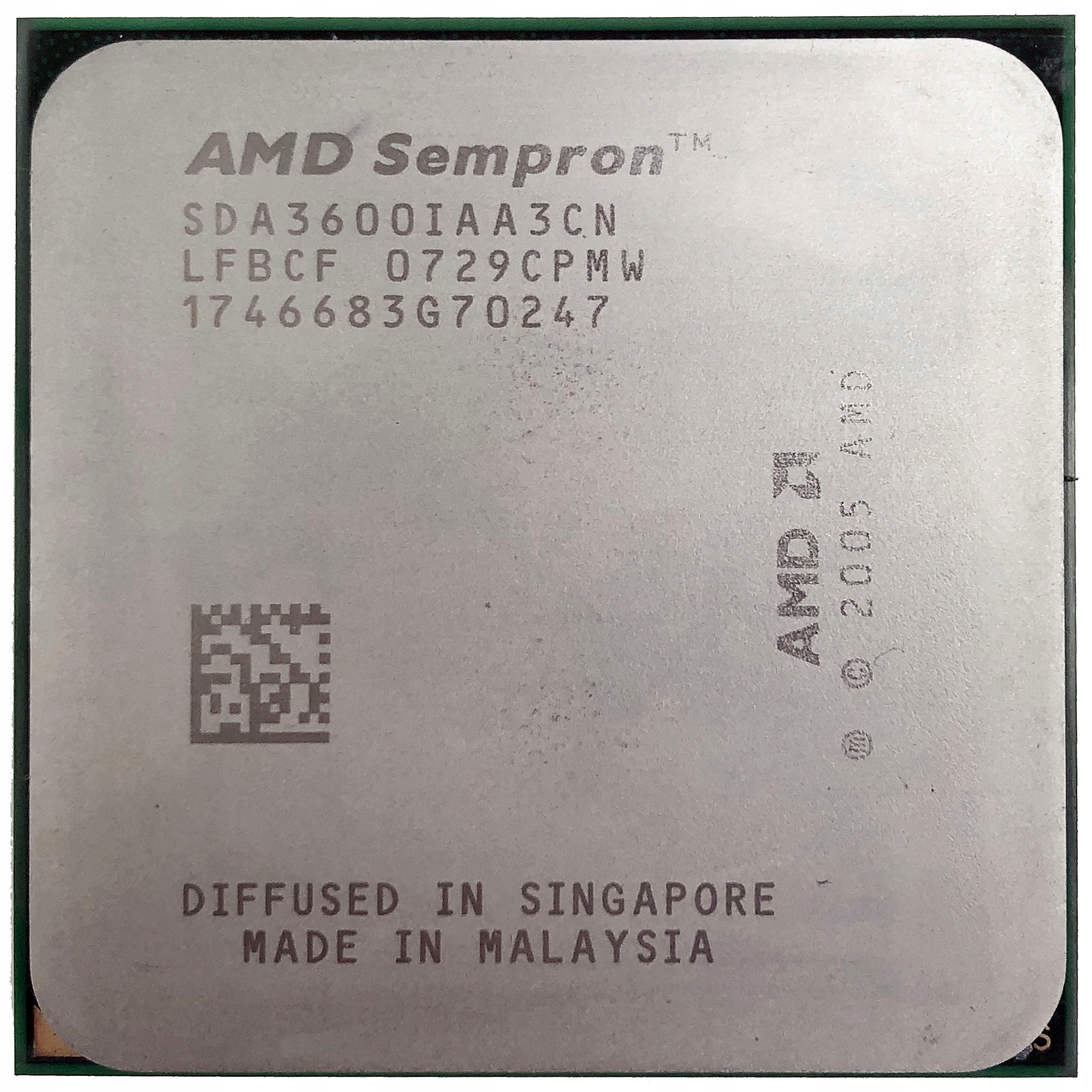 AMD Sempron LE-1200 - Sempron LE Sparta Single-Core 2.1 GHz Socket AM2