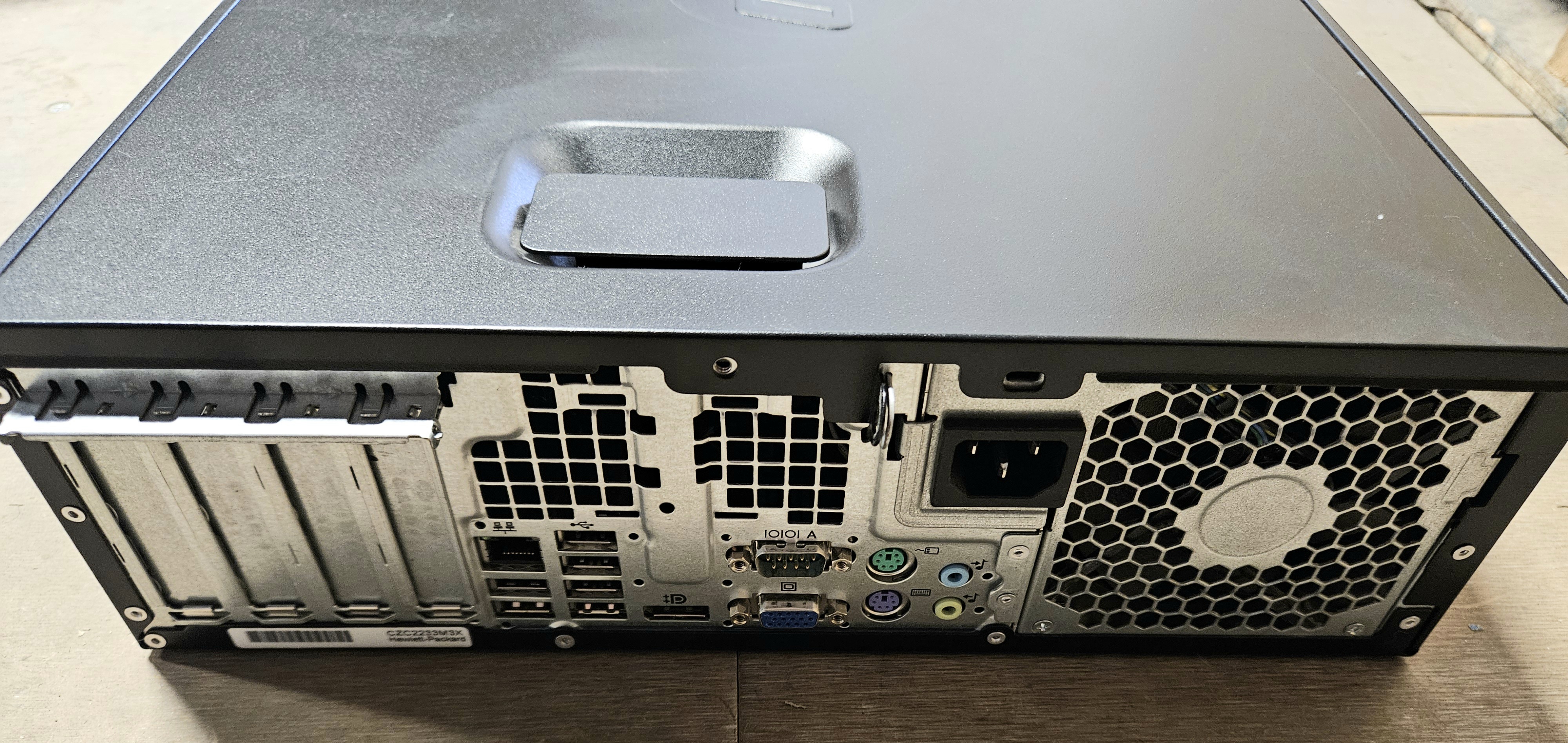 HP Compaq 6200 Pro SFF 500GB 2GB i3-2120 Win7Pro PC ( XY259ET#ABE