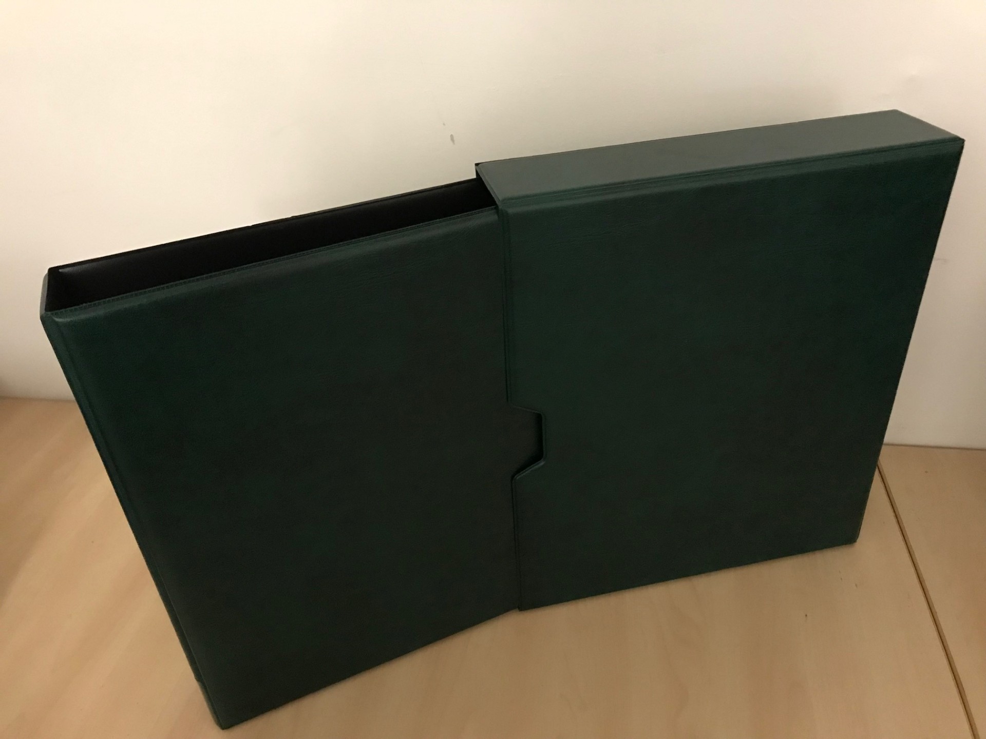 Guardian album slipcase 10 double Kestrel FDC pages