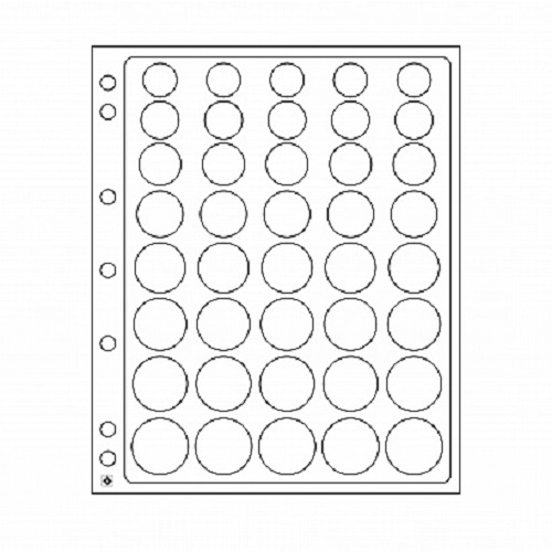 Lighthouse Encap Graded Slab Album Pages - 2 Sheets For NGC PCGS Certified Coins