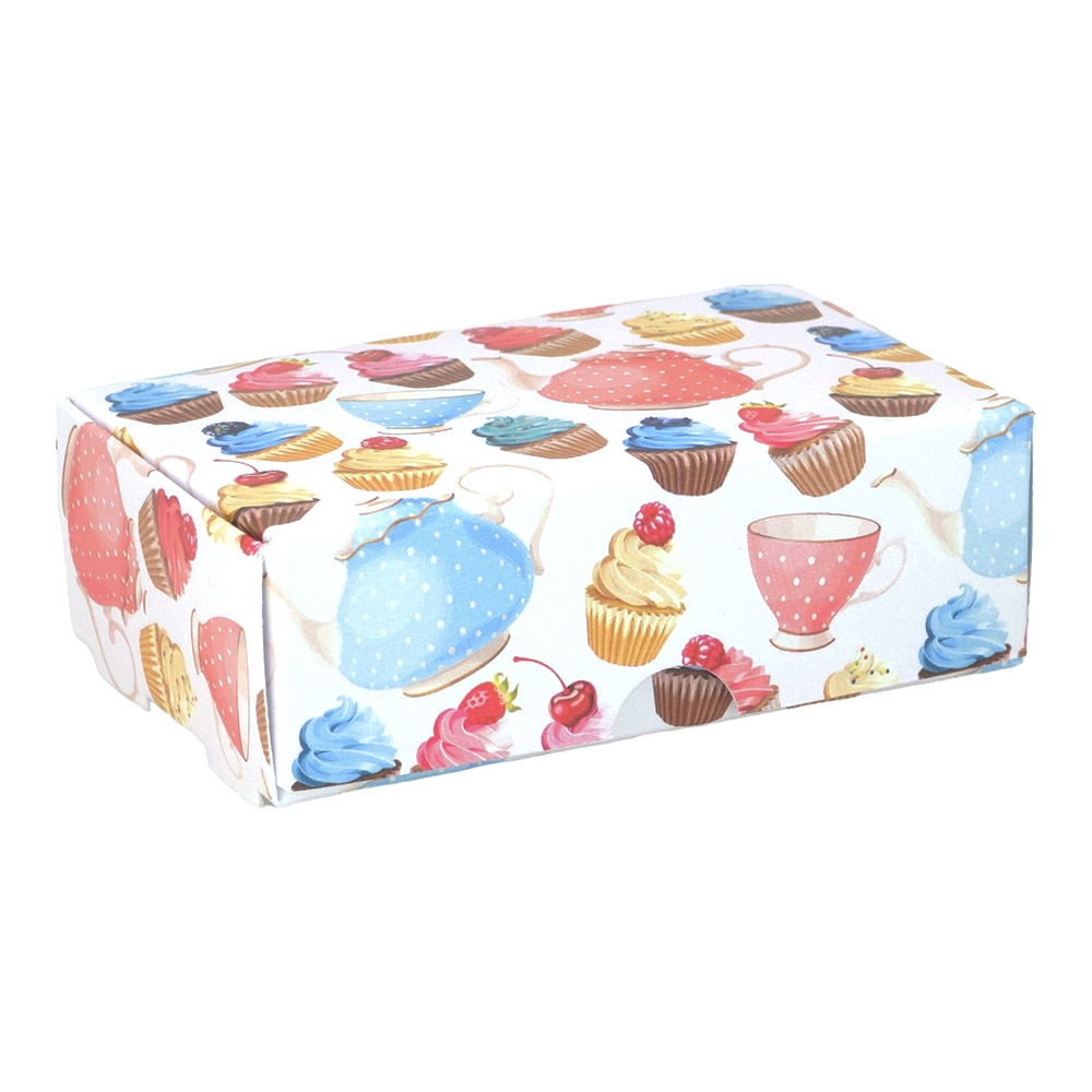 Afternoon Tea | Little Gift Box | Soap Bar Size | Single or 6 Boxes | 57x88x30mm