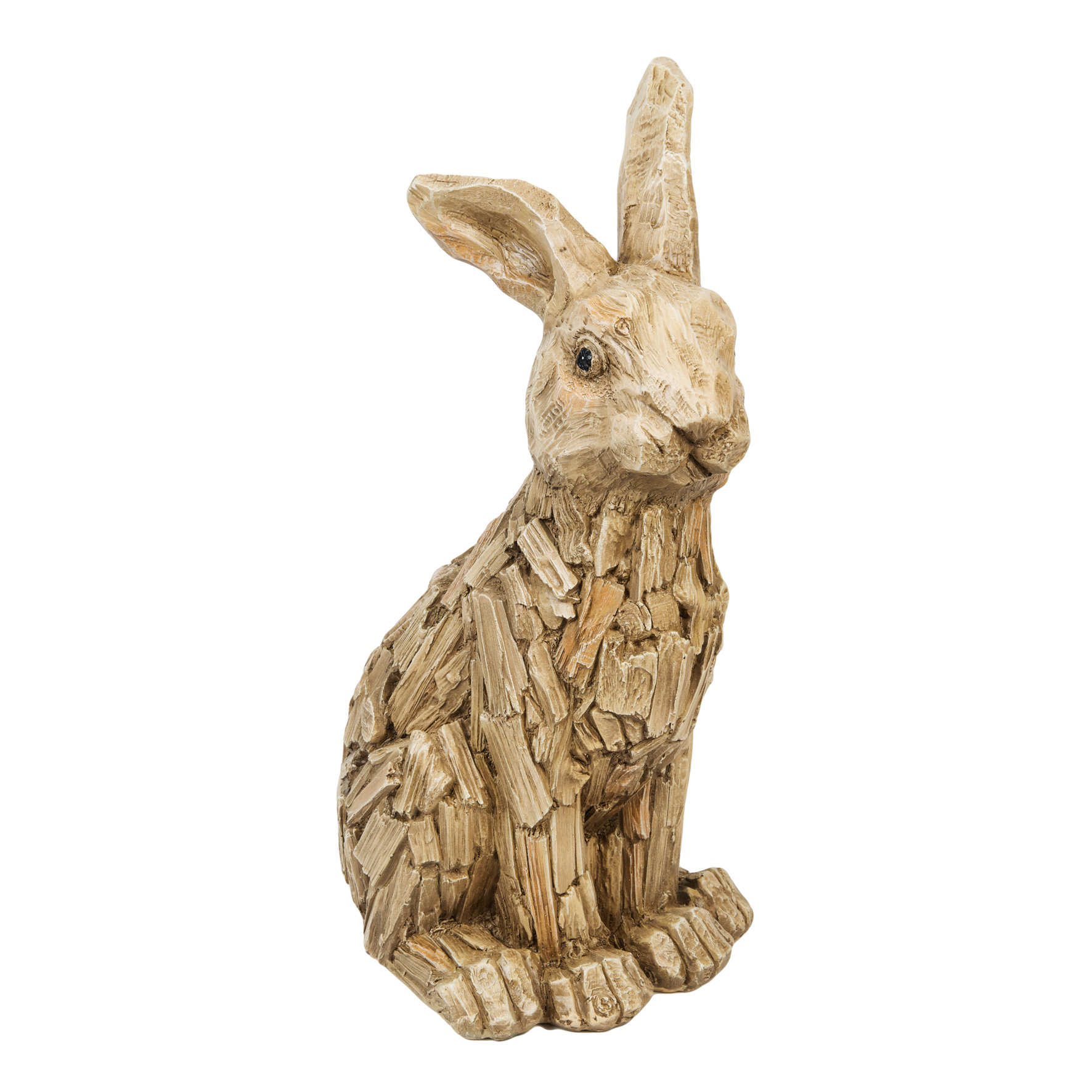 Large Sitting Hare Statue Rabbit Bunny Garden Statue Ornament 46cm