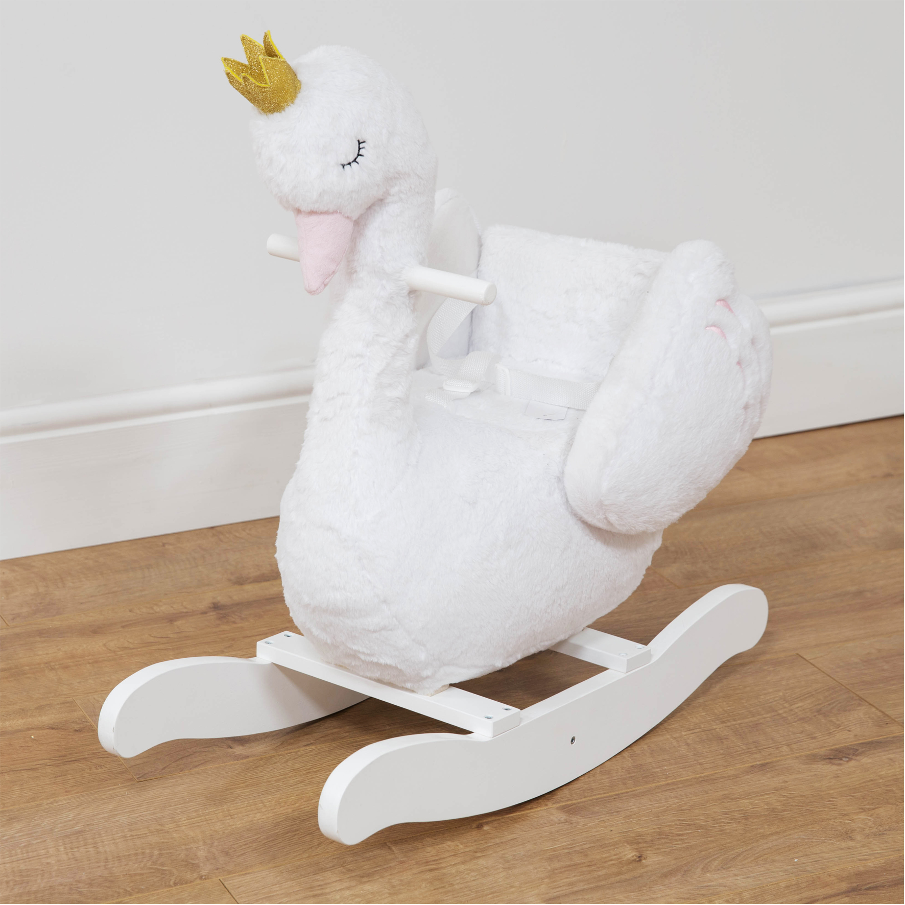 rocking horse swan