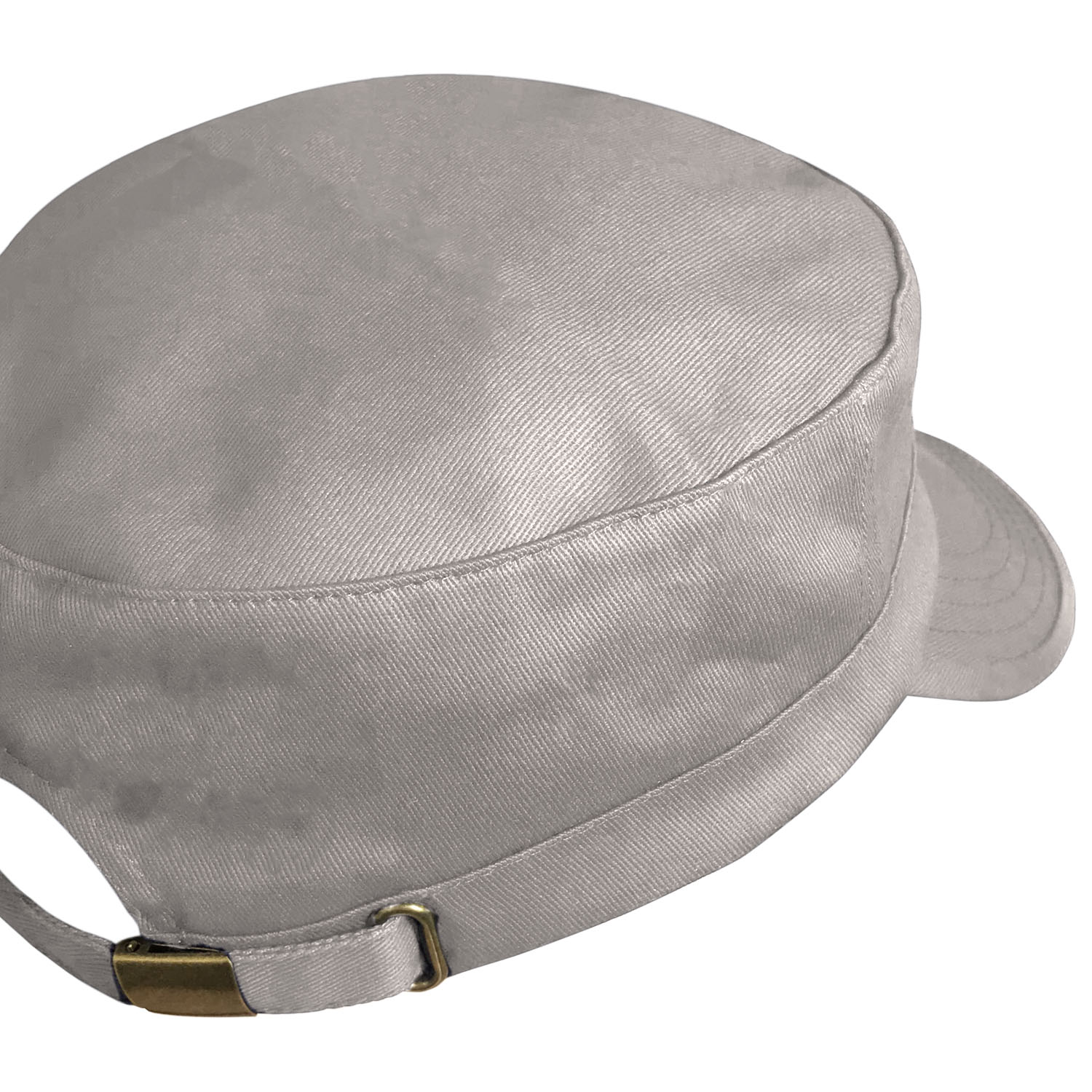 MENS LADIES WOMENS GIRLS MILITARY ARMY STYLE CAP PLAIN COTTON CADET