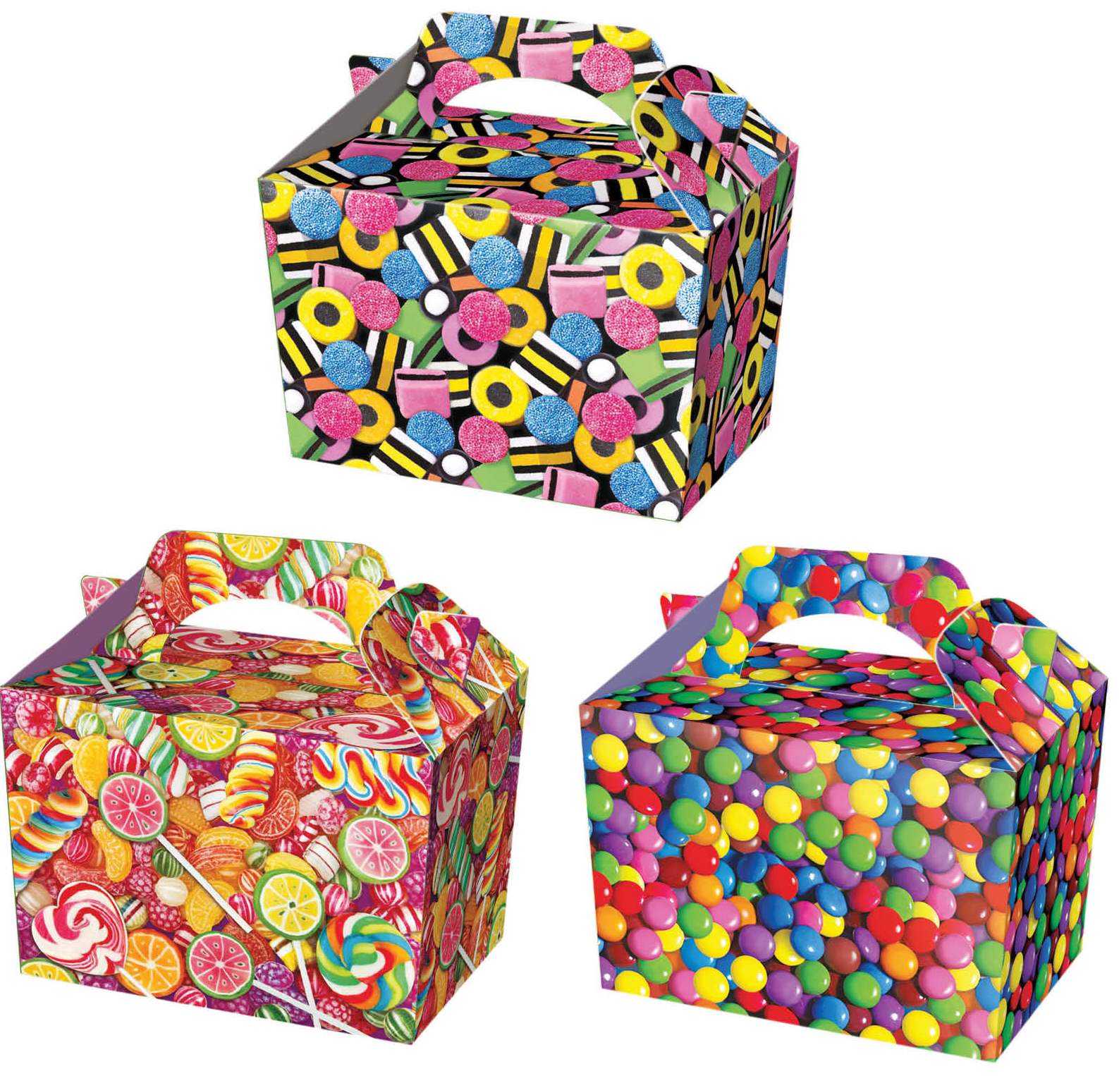 10 Themed Party Boxes | Choose From 54 Designs | Lunch Meal Gift Bag | Childrens - Picture 26 of 55