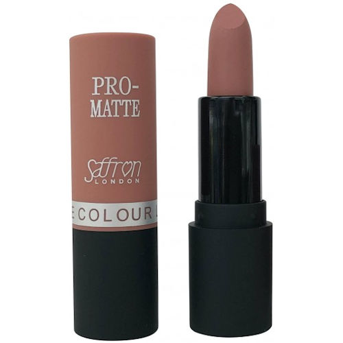 Safran Pro matter Lippenstift - natürliche Farbe glatt ohne Glanz Lippen feuchtigkeitsspendend - Bild 3 von 7