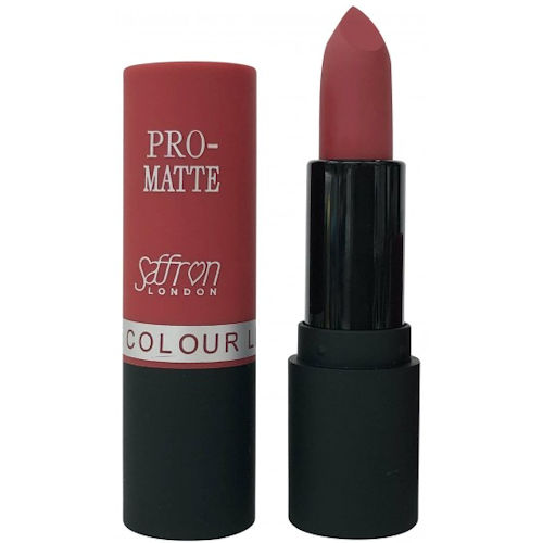 Safran Pro matter Lippenstift - natürliche Farbe glatt ohne Glanz Lippen feuchtigkeitsspendend - Bild 2 von 7