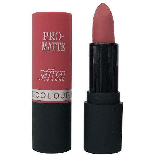 Safran Pro matter Lippenstift - natürliche Farbe glatt ohne Glanz Lippen feuchtigkeitsspendend - Bild 4 von 7