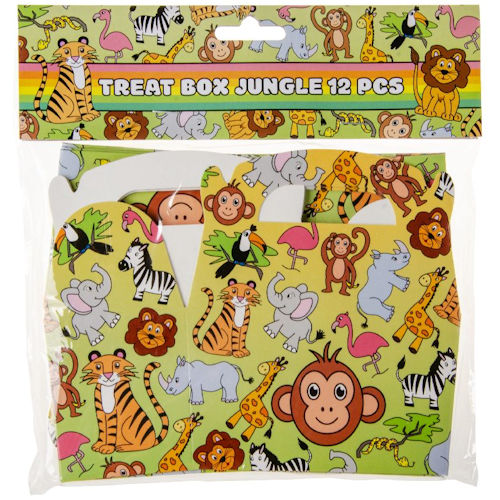 12 Pack Treat Size Party Boxes | Compact 12cm x 12.5cm | Perfect for Cupcakes - Picture 34 of 53