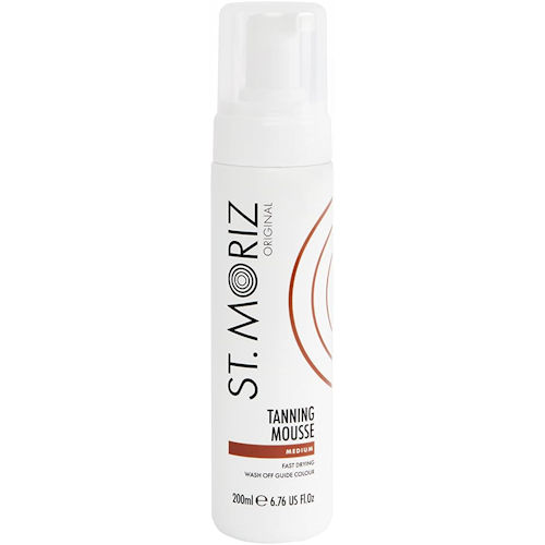 St Moriz Tanning Mousse - Medium Instant Gradual Fake Tan Pump Bottle Golden  - 1