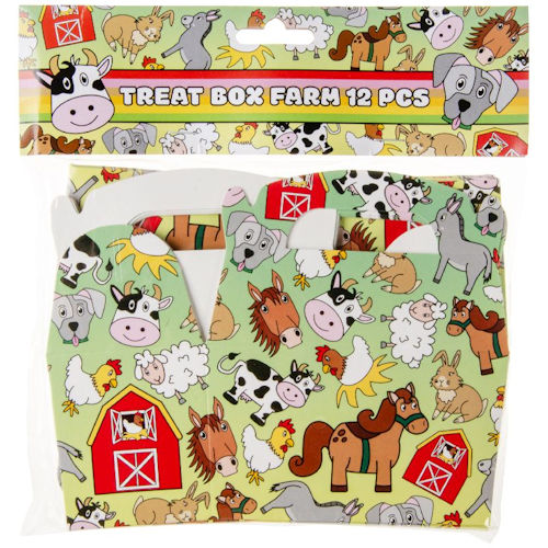 12 Pack Treat Size Party Boxes | Compact 12cm x 12.5cm | Perfect for Cupcakes - Picture 4 of 53