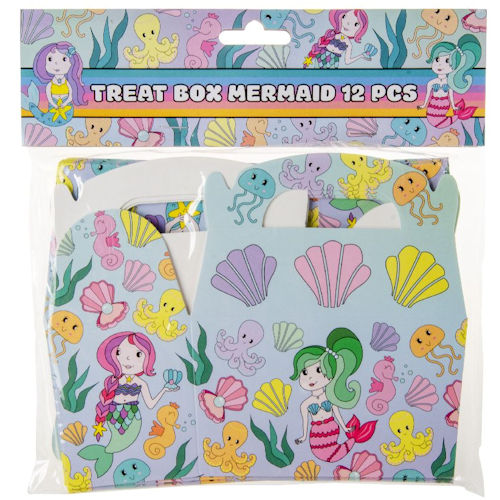 12 Pack Treat Size Party Boxes | Compact 12cm x 12.5cm | Perfect for Cupcakes - Picture 8 of 53