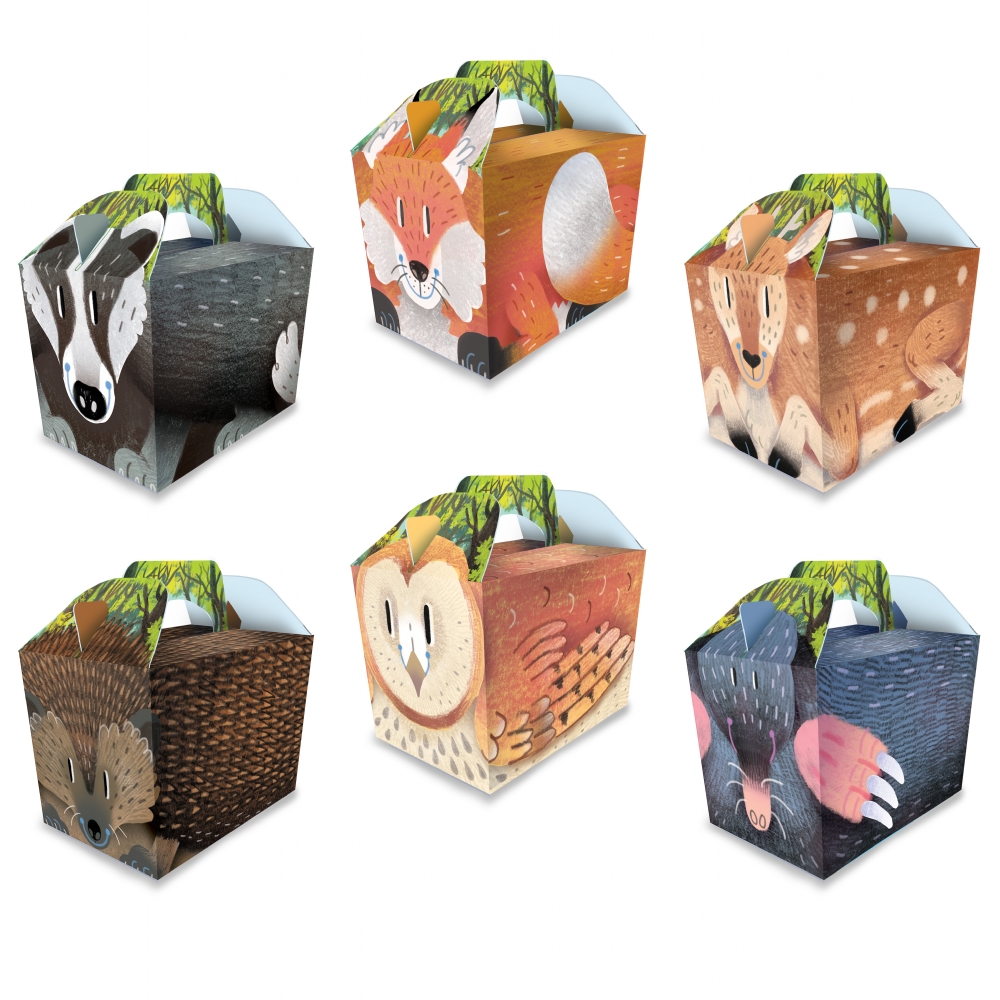 10 Themed Party Boxes | Choose From 54 Designs | Lunch Meal Gift Bag | Childrens - Picture 50 of 55