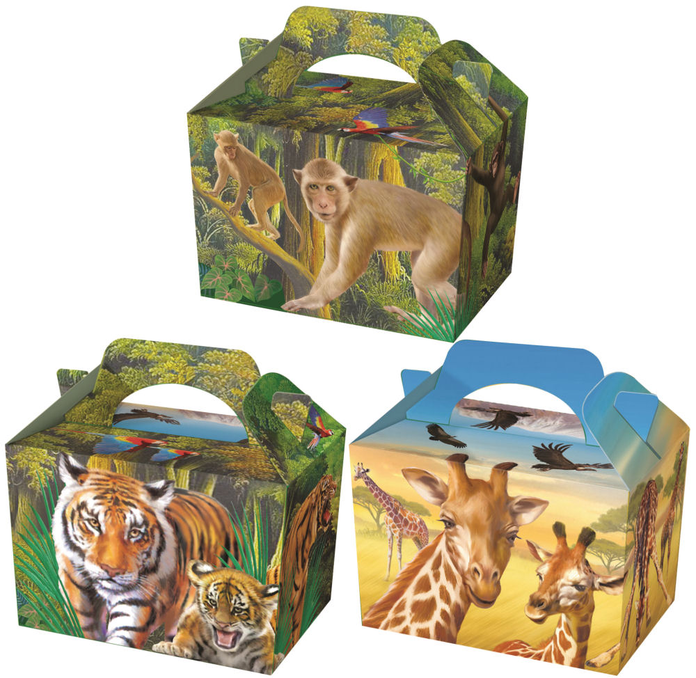 10 Themed Party Boxes | Choose From 54 Designs | Lunch Meal Gift Bag | Childrens - Picture 10 of 55
