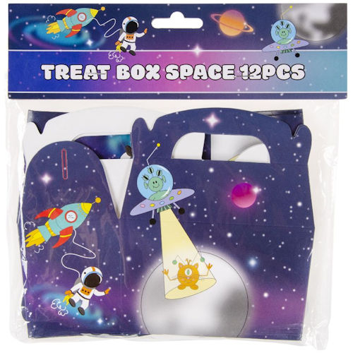 12 Pack Treat Size Party Boxes | Compact 12cm x 12.5cm | Perfect for Cupcakes - Picture 38 of 53
