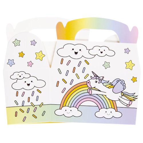 12 Pack Treat Size Party Boxes | Compact 12cm x 12.5cm | Perfect for Cupcakes - Picture 15 of 53
