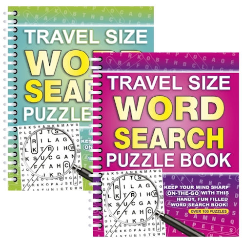 Travel Size Word Search - Wordsearch Books Travel Activity Puzzle Puzzles Adults - 1