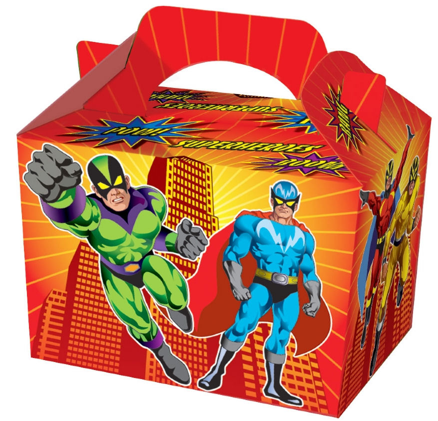10 Themed Party Boxes | Choose From 54 Designs | Lunch Meal Gift Bag | Childrens - Picture 13 of 55