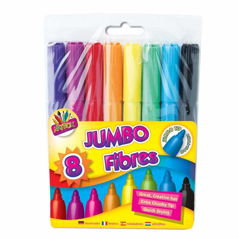 thick colouring pens