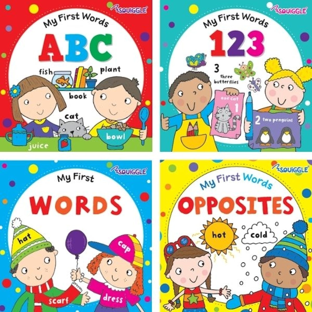 Early Learners Single Board Book - Learning Toddlers Babies Children ABC Words - 1