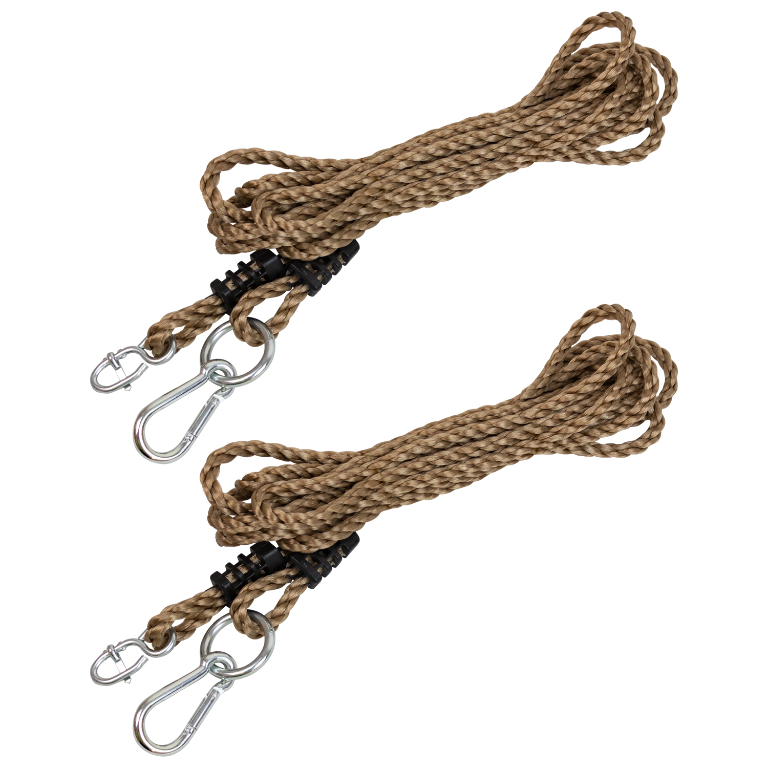 Woodside Childrens/Kids Garden Tree Swing Conversion/Extension Ropes (pack of 2)