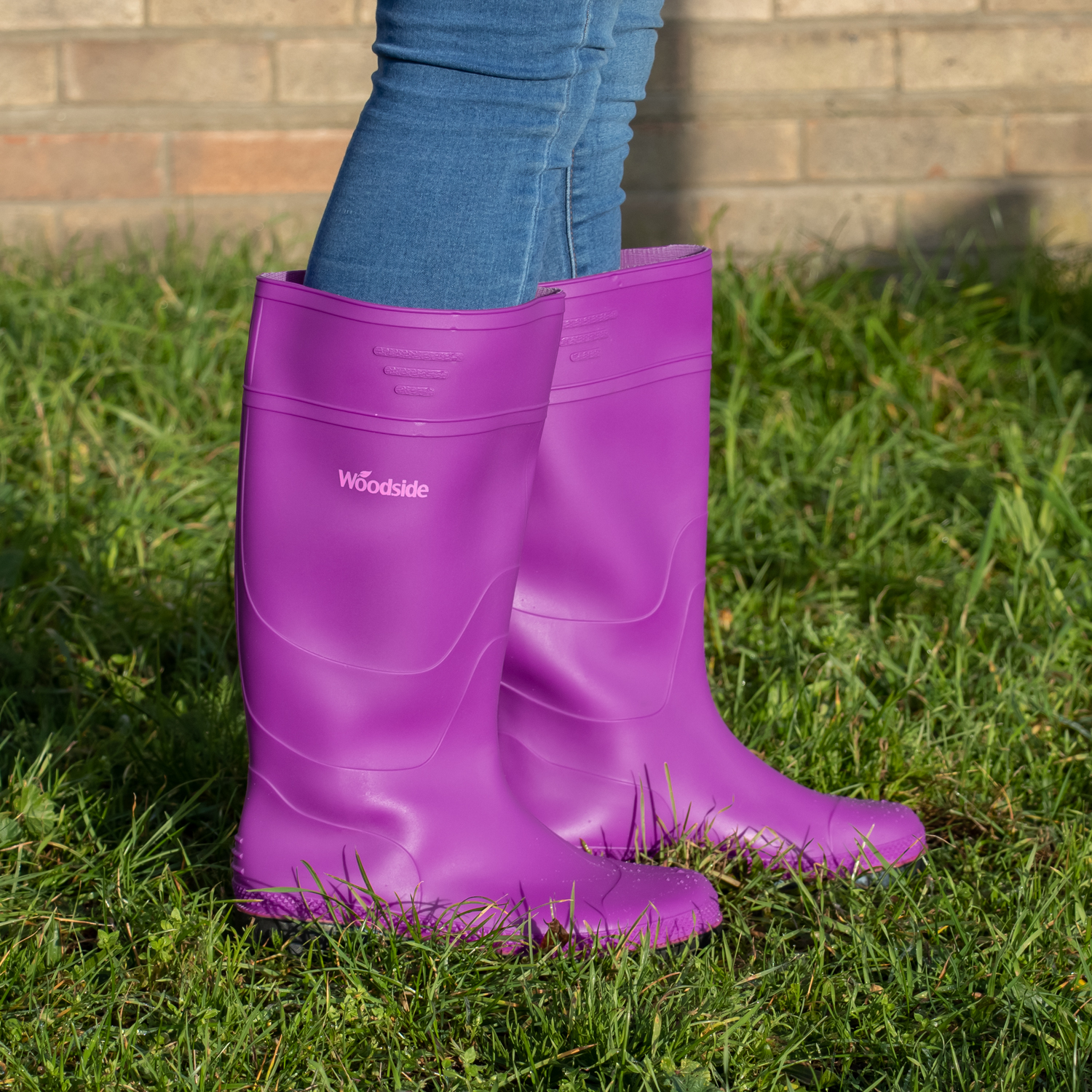 Girls deals purple wellies