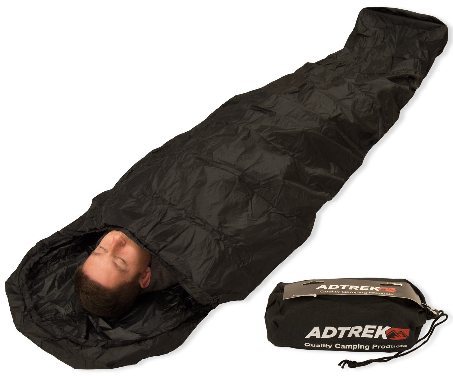 Adtrek Camping Fishing Waterproof Sleeping Bag Bivvy Bag Cover 5055864209460 Ebay