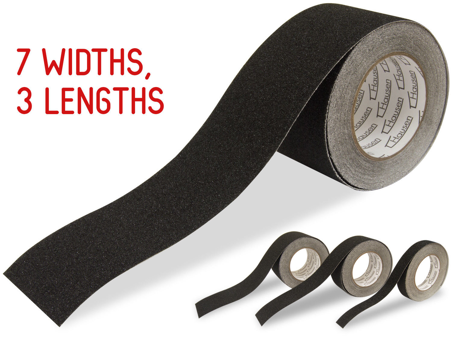 Anti Slip Non Skid Tape High Grip Sticky Backed Adhesive Black Floor