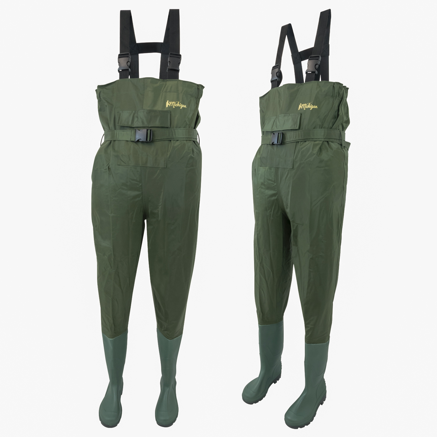 Fishing Chest Waders With Belt Sizes 6 12 Nylon Waterproof Fly Coarse Fishing eBay