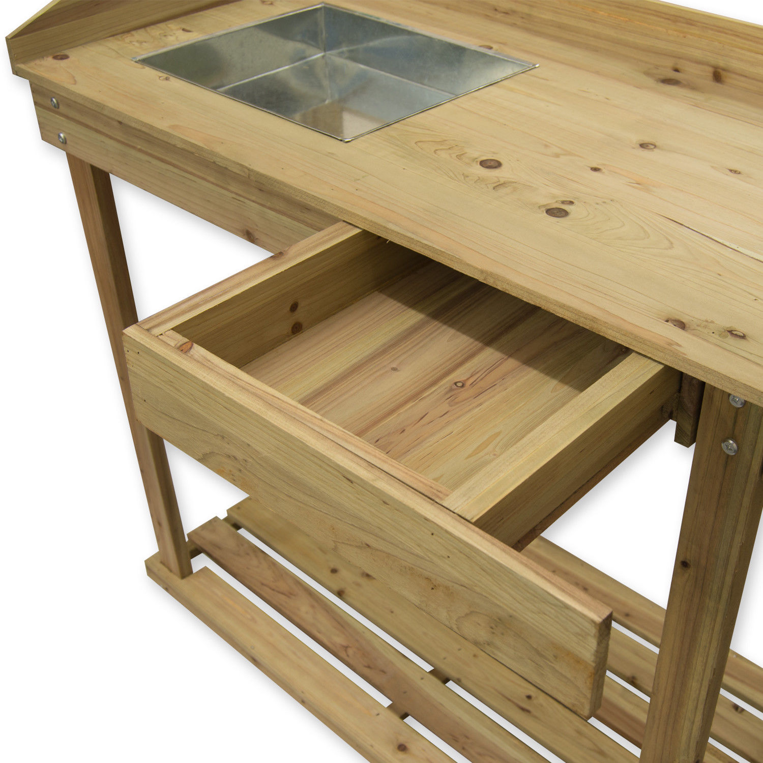 Woodside Wooden Potting/Planting Bench/Table Work DIY Station