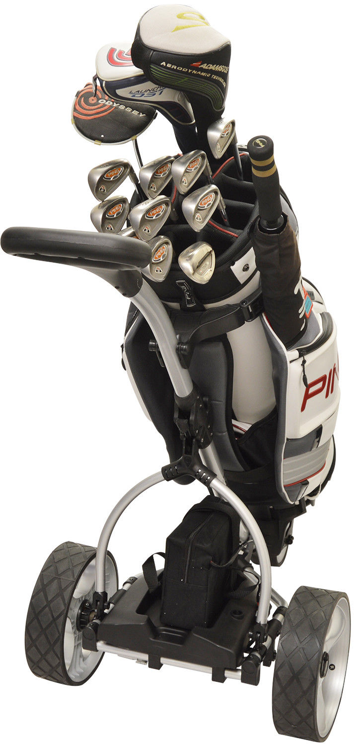 battery powered golf bag carts