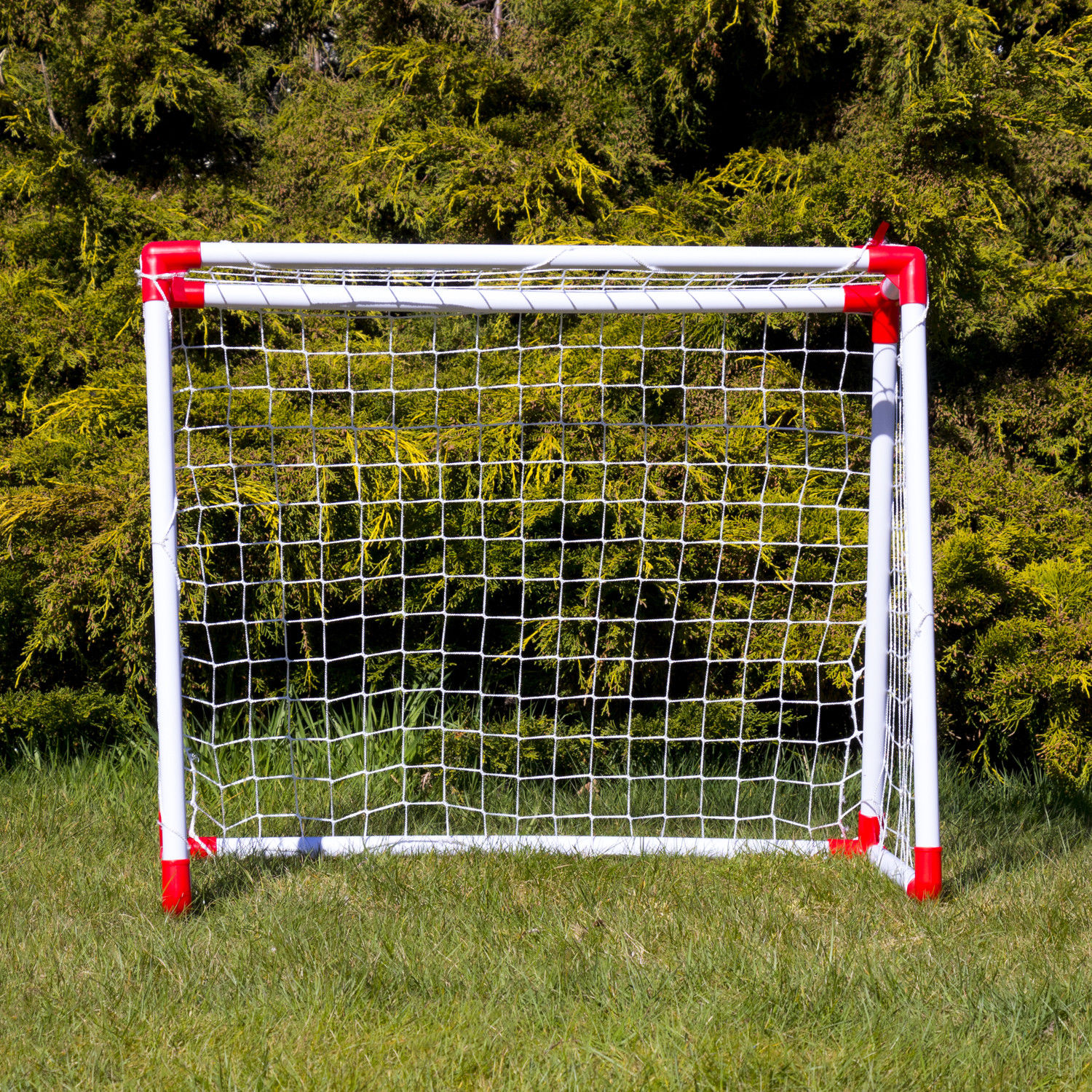 Wollowo Childrens Mini Football Goal Post Twin Set Kids Practice Soccer ...