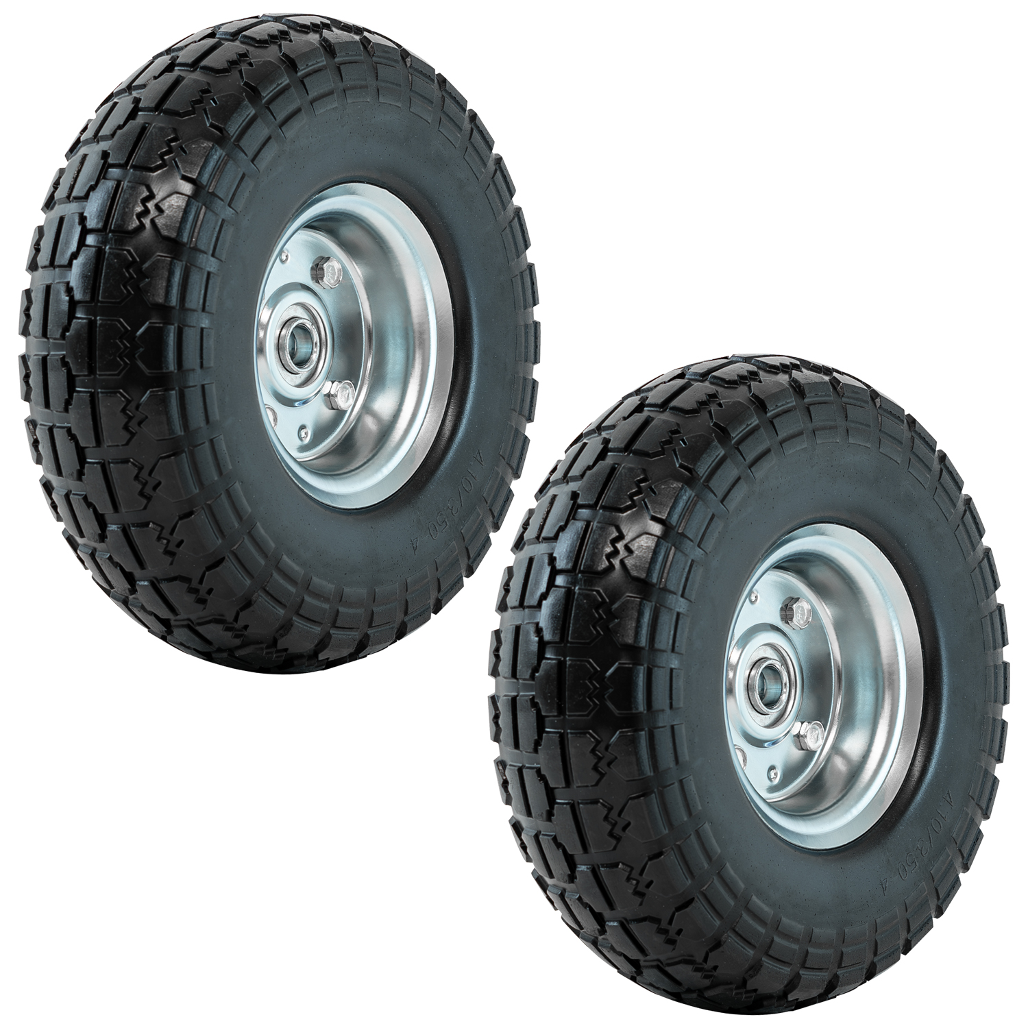 Woodside 10” Replacement Wheelbarrow Wheel, Heavy Duty Puncture Proof Tyre
