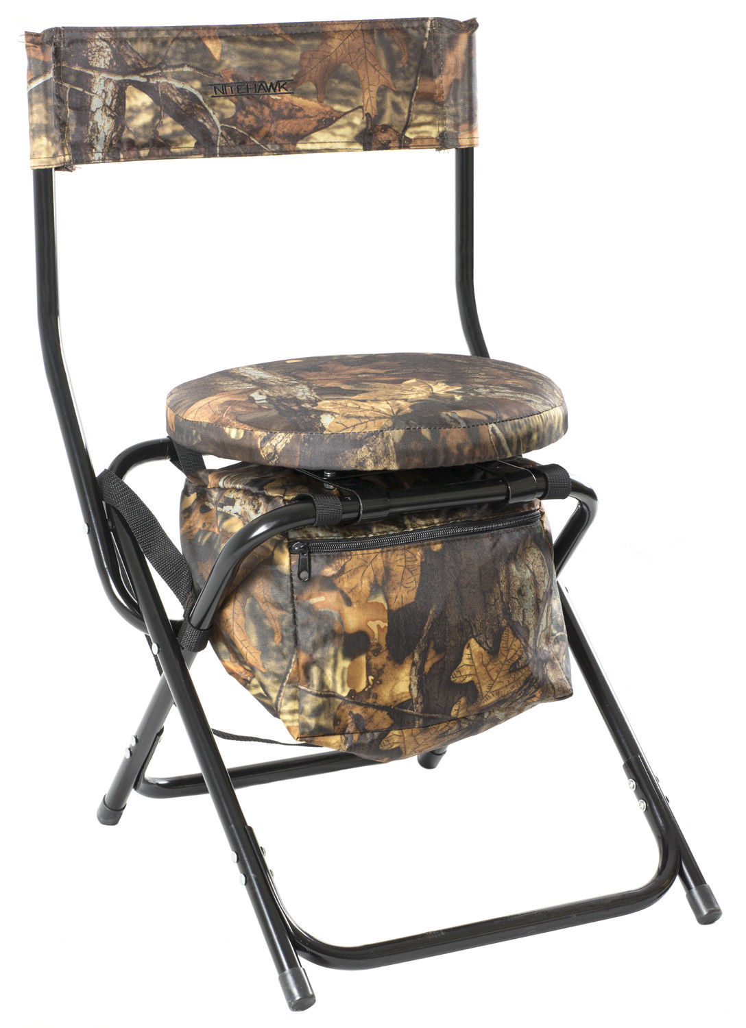 thumbnail image 2 of Rhino Outdoors RC-009 Deluxe Adjustable Hunting Chair With 360° Swivel Seat - Collapsible With Shoulder Strap 2 of 13
