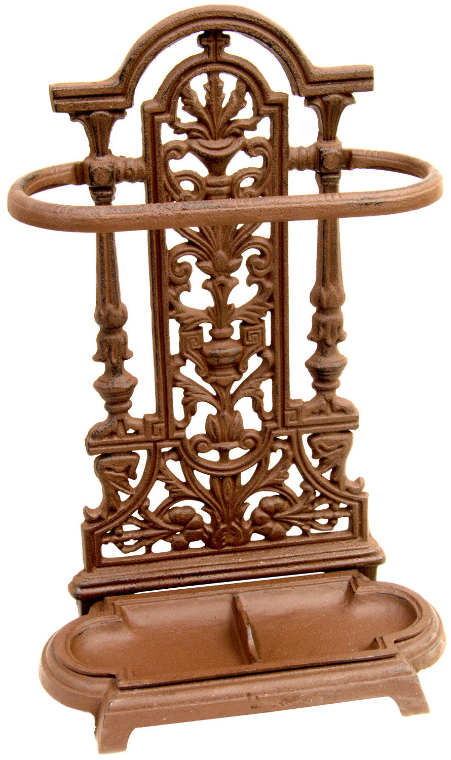Woodside Ornate Vintage Cast Iron Umbrella/Walking Stick Stand eBay
