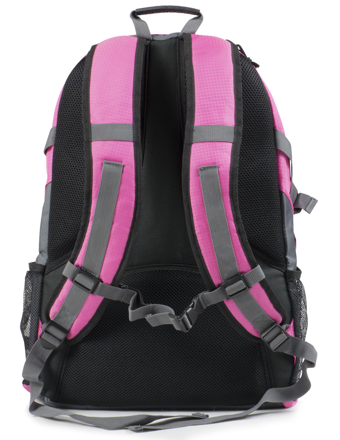 35 Litre Bright Pink Rucksack/Backpack For Camping/Hiking/Travel School ...